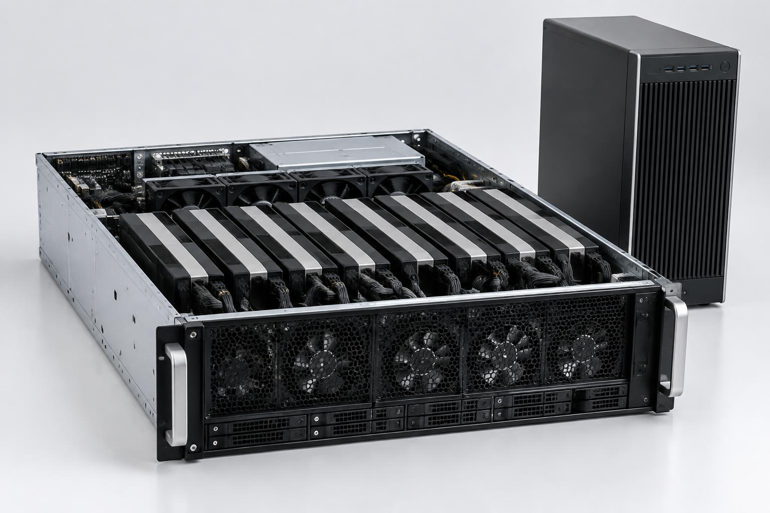 Illustrative gpu servers & hpc hardware