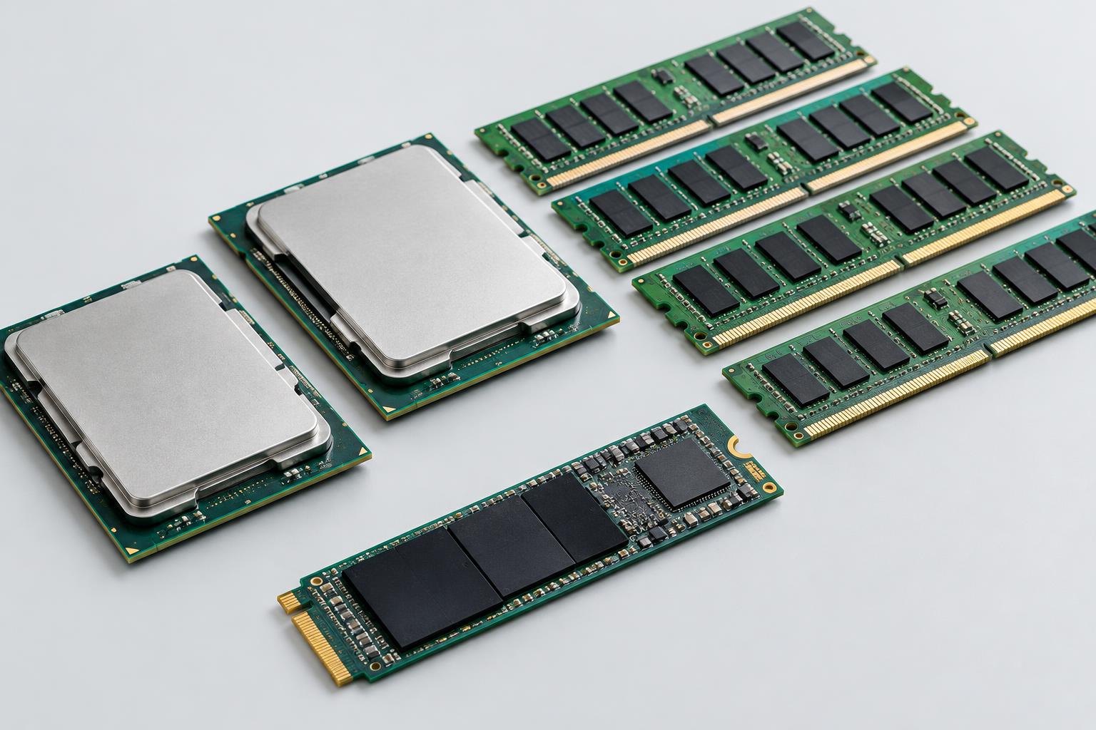 Illustrative processors & components hardware